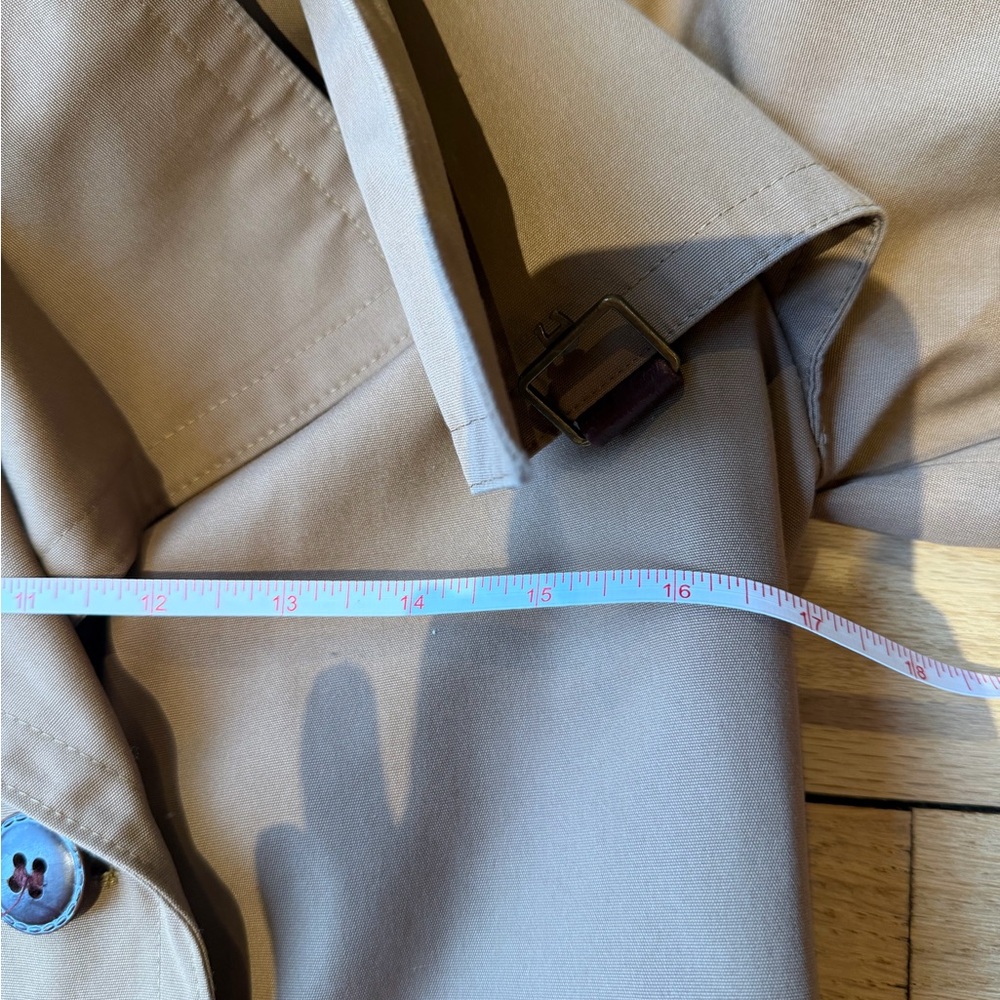 Etienne Aigner Beige trench coat Tan Trench Coat - Picture 4 of 7